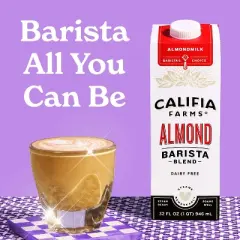 Califia Farms Almond Barista Blend Almond Milk Creamer - 32 fl oz