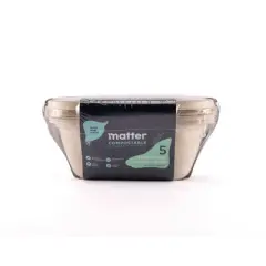Matter Compostable Food Storage Container - 44 fl oz/5ct