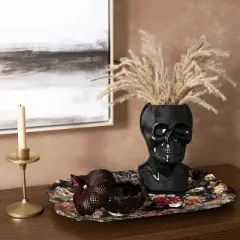 Halloween Skull Bust Vase - Threshold&trade;