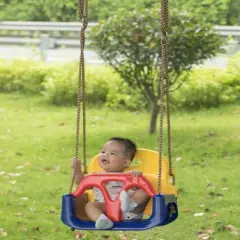 PLAYBERG 3 in 1 Baby Toddler and Teens Playground Hanging Swing Seat