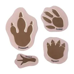 The Freckled Frog Chasing Dinosaurs Mats