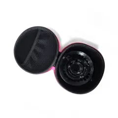 Round Hardcover Carrying Case &ndash; To Store and Protect your Hair Clamps - 1 Piece - PuffCuff