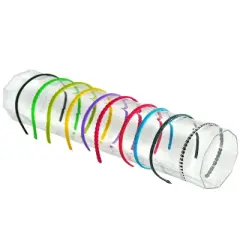 Azar Displays Large Acrylic Headband Holder for Counter or Pegboard. Headband Roll Size: 24" W x 5" D