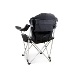 Picnic Time Reclining Camp Chair with Carrying Case