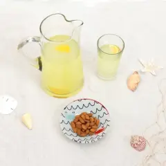 Pavilion Gift Company - Beach - 6" Glass Bowl - Dining Bowls