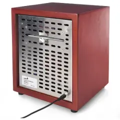 Ivation Ozone Generator Air Purifier w/ Ionizer &ndash; Purifies 3,500 Sq Ft, Cherry Wood Finish