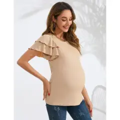 Maternity Tops Women's Flying Stylish T Shirt