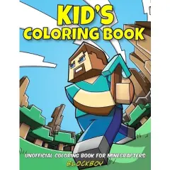 Kid's Coloring Book - by  Blockboy (Paperback)