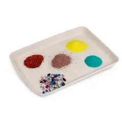 Hygloss Pulp Collage Trays, 9" x 11", Pack of 25