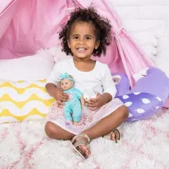 Adora Mini Baby Doll with soft flocked Wolf friend- Be Bright Tots & Friends