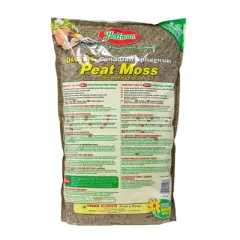 Hoffman Canadian Sphagnum Peat Moss Soil Conditioner to Improve Moisture Retention and Aeration, 10qt