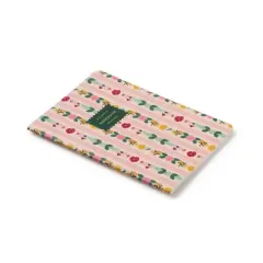 Rifle Paper Co. Floral Stripe Stitched Notebook