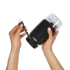 Hamilton Beach Coffee Grinder Black - 80410: Electric Blade Grinder for Coffee Beans, Medium Grind, 12 Cup Capacity