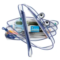 ZIPIT Clear Monster Pencil Case
