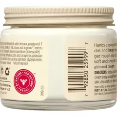 Burt's Bees Almond & Milk Hand Cream - 2oz