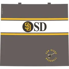 MLB San Diego Padres Retro Sport Venture Water Bottle - 24oz: Plastic Portable Drinkware