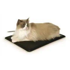 K&H Pet Products Extreme Weather Kitty Pad Black 12.5" x 18.5" 40W