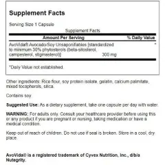 Swanson Avovida - Maximum Strength 300 mg 60 Caps