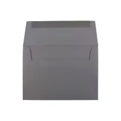 JAM Paper A6 Invitation Envelopes 4.75 x 6.5 Dark Grey 36396433