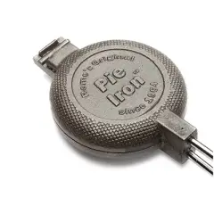 Rome Cast Iron Round Campfire Sandwich Pie Iron 4 in x 22 inch