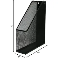 Ybm Home Mesh Steel Wall mount and/or Freestanding Document Sorter