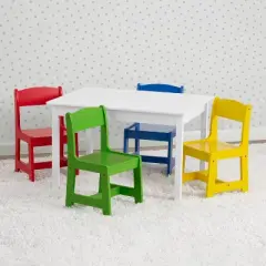 Delta Children MySize Kids' Table with 4 Chairs - Greenguard Gold Certified