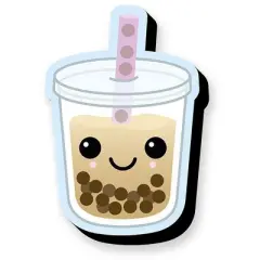 NMR Distribution Boba Tea Funky Chunky Magnet
