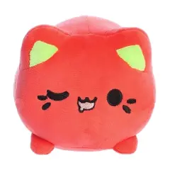 Aurora Small Guava Meowchi Tasty Peach Enchanting Stuffed Animal Orange 7"