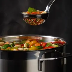 Rosle Stainless Steel Sauce Ladle With Hooked Handle, 2-ounce