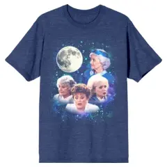 Golden Girls Moonlight Madness Men's Navy Heather T-shirt
