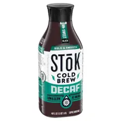 SToK Decaf Unsweetened Cold Brew Coffee - 48 fl oz