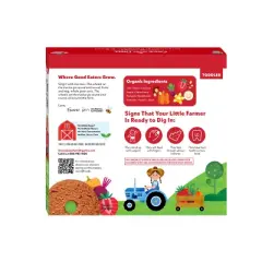 Once Upon a Farm Tractor Wheels Strawberry Pumpkin & Beet Baby Food - 3.35oz