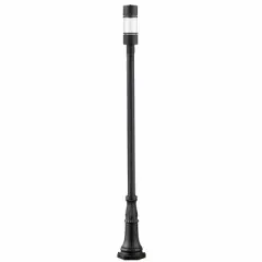 Z-Lite Luminata 1 - Light Post Light in  Black
