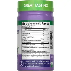 Nature's Truth Elderberry Vegan Gummy - 22ct