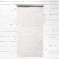 Bacati - Petals Coral Muslin 3 pc Toddler Bed Sheet Set 100 percent cotton