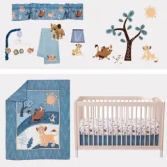 Disney Baby Lambs & Ivy Lion King Adventure Baby Crib Bedding Set - 3pc