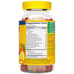 Nature Made Multi Plus Omega 3 Multivitamin Gummies  - Strawberry, Lemon & Orange - 140ct