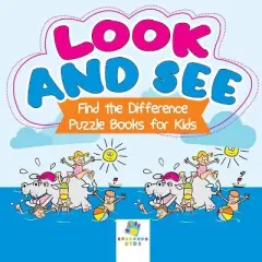 Look and See Find the Difference Puzzle Books for Kids - by  Educando Kids (Paperback)