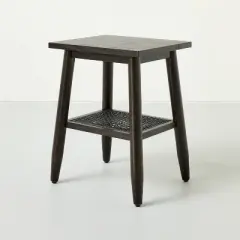 Wood & Cane Bathroom Stool - Hearth & Hand&trade; with Magnolia