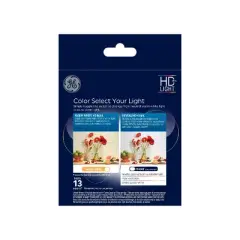 GE 3pk 5.5 Watts Color Select Warm White or Reveal Medium Base Reveal LED Decorative Light Bulbs