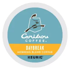 Caribou Coffee Daybreak Blend Keurig K-Cup Coffee Pods - Light Roast - 24ct