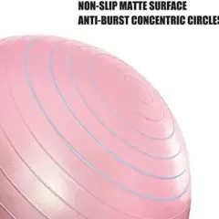 Toyzone World Extra Thick Exercise Yoga Ball Pink