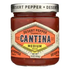 Desert Pepper Trading Company Cantina Medium Salsa Roja - Case of 6/16 oz
