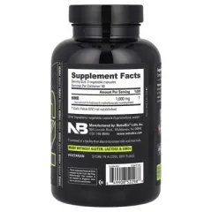 NutraBio Performance, HMB, 120 Capsules (500 mg per Capsule)