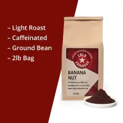 Lola Savannah Banana Nut Ground Caffeinated Coffee - 32oz