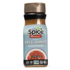 iSpice | Ras el Hanout Seasoning | 5.33 oz | Mixed Spice & Seasoning | Halal | Kosher | Non GMO