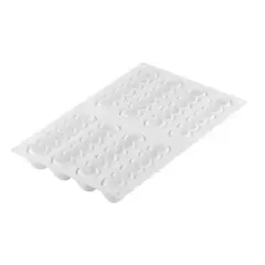 Silikomart 'TRUFFLE ECLAIR 75' Baking & Freezing Mold, 8 Cavities