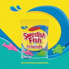 Swedish Fish & Friends Soft & Chewy Candy - 8oz