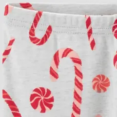 Carter's Just One You&reg; Toddler Girls' Reindeer Tutu Pajama Set - Gray/Red 