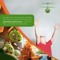 World Tech Toys Rovio Angry Birds Movie The Pigs IR UFO Ball Helicopter